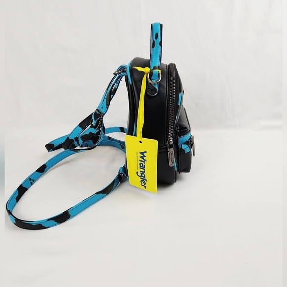 Wrangler Black and Blue Mini Backpack main image 6